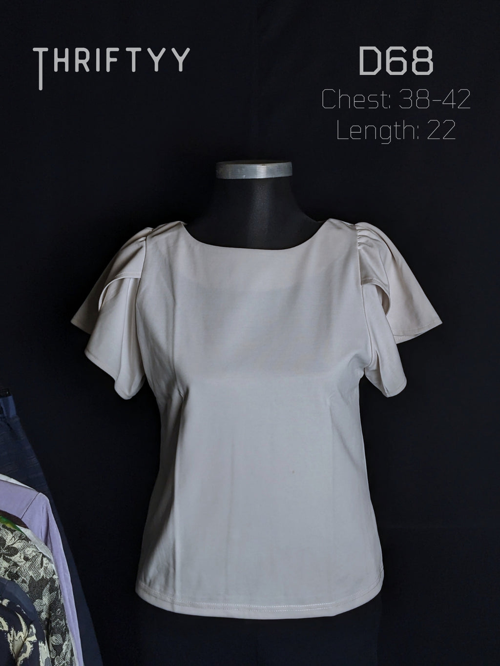 Sculpted Layered Sleeve Top