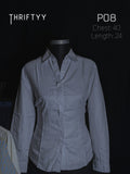 Classic Fitted Long-Sleeve Oxford Shirt