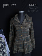 Earthy Bohemian Textured Tunic