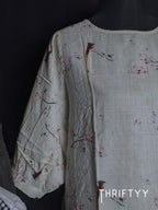 Cherry Blossom & Bird Print Top
