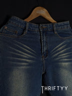 Embroidered Flared Jeans— Cat Whiskers