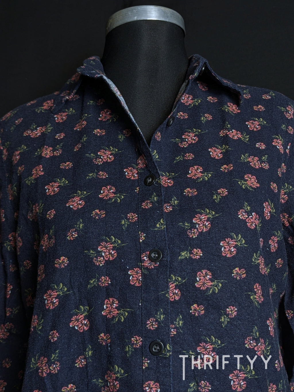 Ditsy Floral Brushed Cotton Shirt