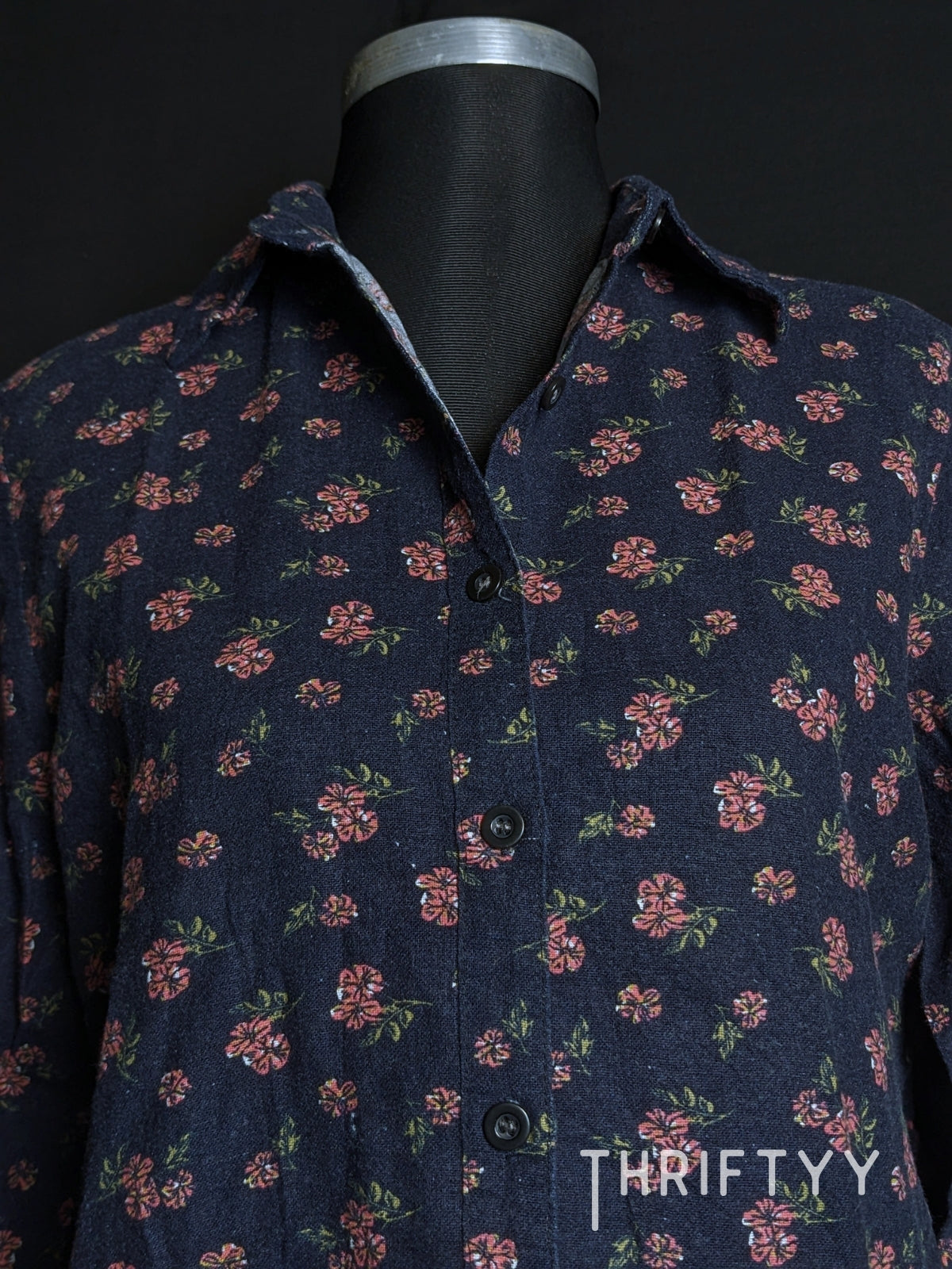 Ditsy Floral Brushed Cotton Shirt