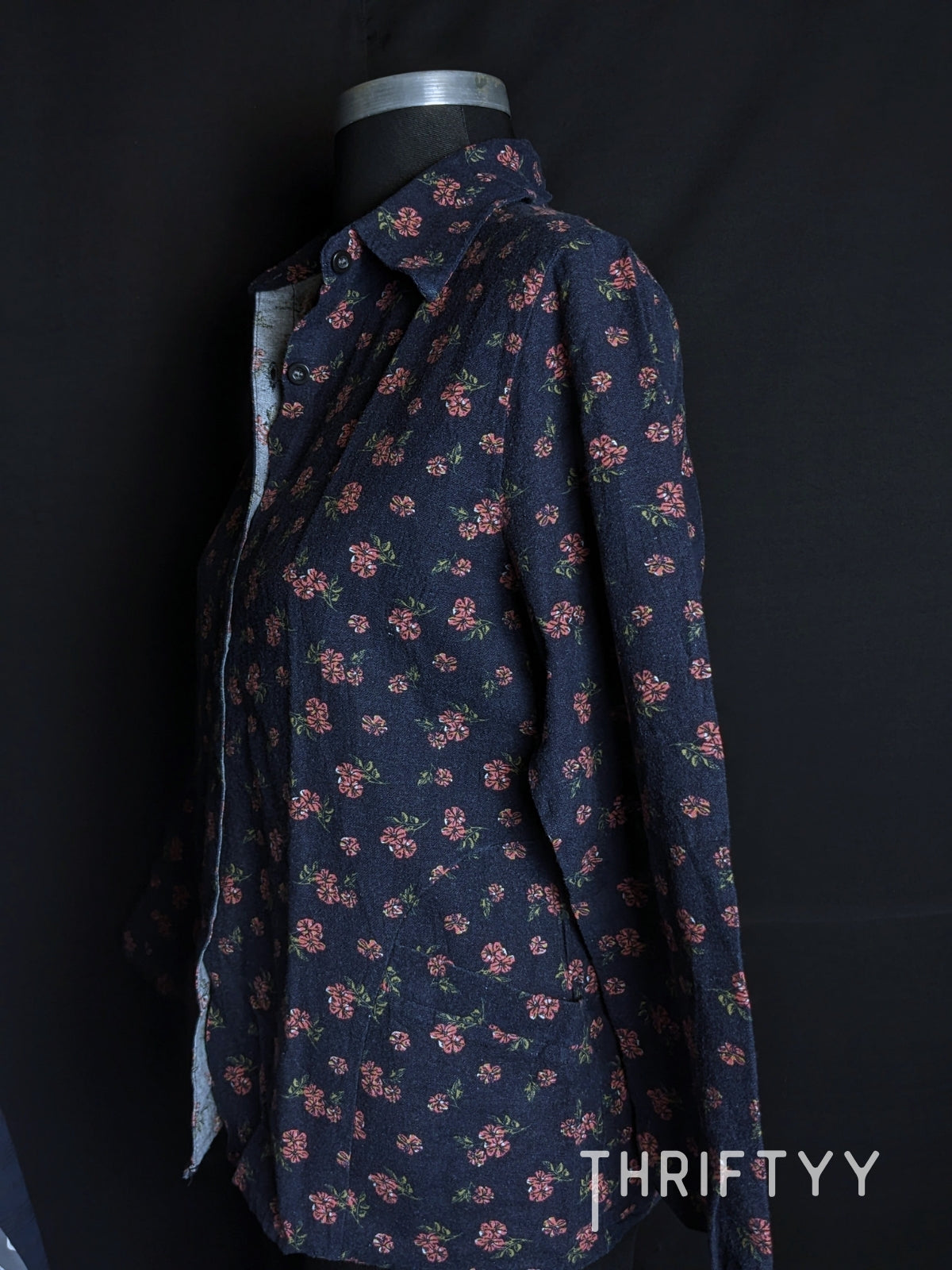 Ditsy Floral Brushed Cotton Shirt