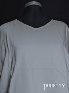 Minimalist V-Neck Cap-Sleeve Top