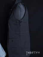High-Collar Utility Vest Top