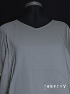Minimalist V-Neck Cap-Sleeve Top