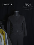 Textured Knit Button-Up Cardigan