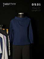 Sophisticated Roll-Neck Long-Sleeve Top