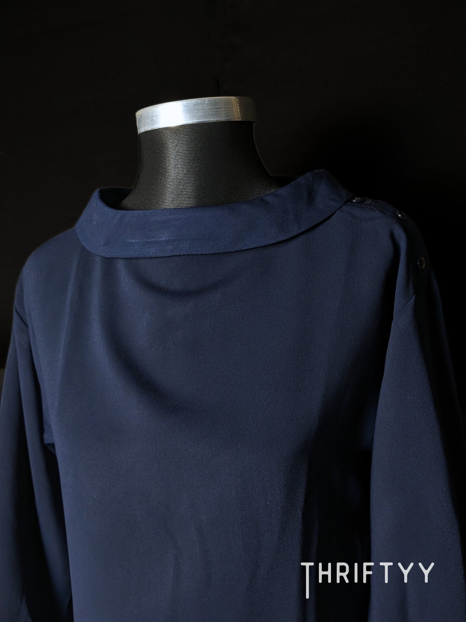 Sophisticated Roll-Neck Long-Sleeve Top
