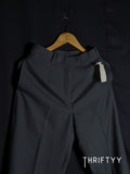 Charcoal Grey Pleated Dress Pants